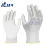 登升 669耐磨防滑SPU浸膠手套 防靜電透氣耐磨防滑防護勞保手套13針滌綸內襯