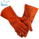 威特仕 10-2170 牛皮耐磨隔熱防火阻燃鋼鐵 焊工電燒焊防護手套