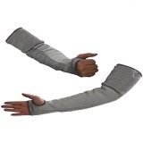 海太爾 90-003縫皮防割護(hù)臂特種皮防割耐磨抗撕裂46CM灰色護(hù)袖
