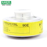 梅思安(MSA)濾毒盒 10115349-CN90E2過濾罐防化學(xué)毒性酸性 有機(jī)無機(jī)氣體蒸汽濾毒盒