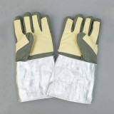 勞衛(wèi)士 FGW-LWS-017芳綸耐650度高溫防護(hù)五指單面防切割隔熱手套