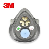 3M 3100半面具 防塵面具 防塵防顆粒防霧霾防護(hù)面罩