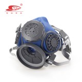 思創(chuàng) ST-M60G-2B 防毒面具半面罩硅膠雙濾盒防毒油漆農(nóng)藥化工異味可更換濾盒