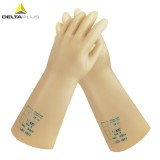 代爾塔 207002 乳膠10KV絕緣電工手套