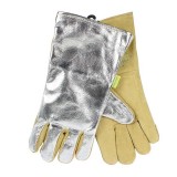 威特仕 10-2385 耐高溫熱流反射鋁手套CE認證手背反光鋁箔反射熱流隔熱