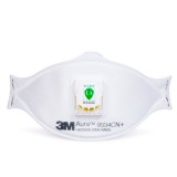 3M 9334CN+ 防霧霾防顆粒物粉塵帶閥頭帶式KN95級(jí)騎行口罩 10只裝