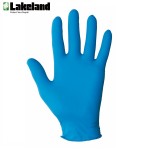 雷克蘭 8304PF一次性勞保橡膠手套無(wú)粉麻面丁腈餐飲手套防油耐酸堿實(shí)驗(yàn)