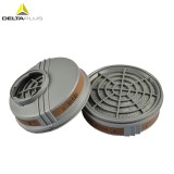 代爾塔/DELTAPLUS 105128 M6000 A2 長(zhǎng)效型濾盒有機(jī)蒸汽2級(jí)