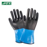 海太爾 90-512防割紗線安全袖防割手套手掌手背雙層浸膠耐油防撕裂防穿刺手套
