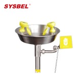 SYSBEL西斯貝爾WG7023 304不銹鋼壁掛式洗眼 洗臉器(不銹鋼水盆)