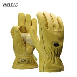 威特仕 10-2700駕車手套 工業(yè)勞保手套 青皮手套