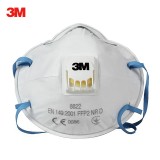 3M 8822 頭帶式防護(hù)口罩防顆粒物防霧霾防花粉粉塵打磨FFP2勞?？谡?></div>
                <div   id=